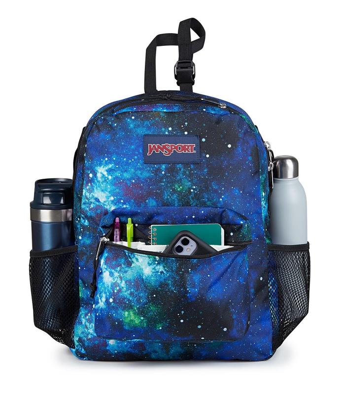 Mochila Jansport Central Adaptive - Estampa Cyberspace Galaxy